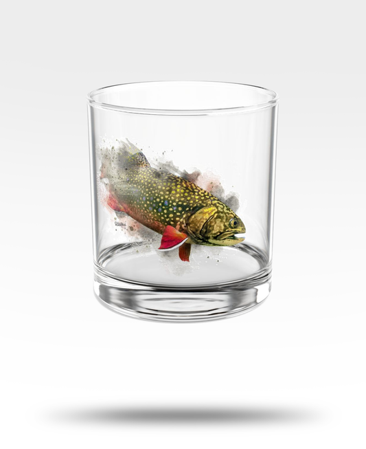 Brook Trout Whiskey Glass