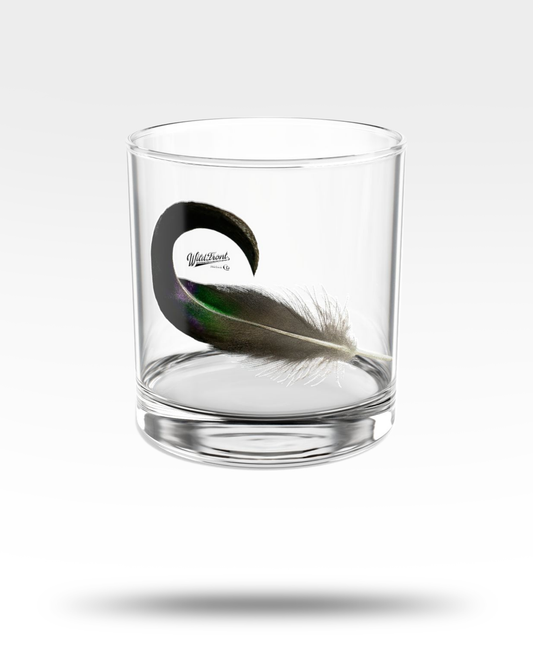 Mallard Curl Whiskey Glass