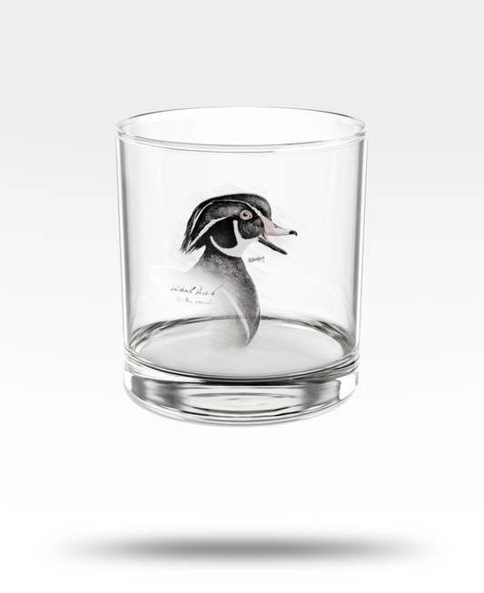 Wood Duck Whiskey Glass