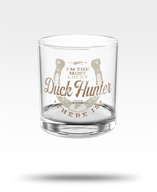 Lucky Duck Hunter Whiskey Glass