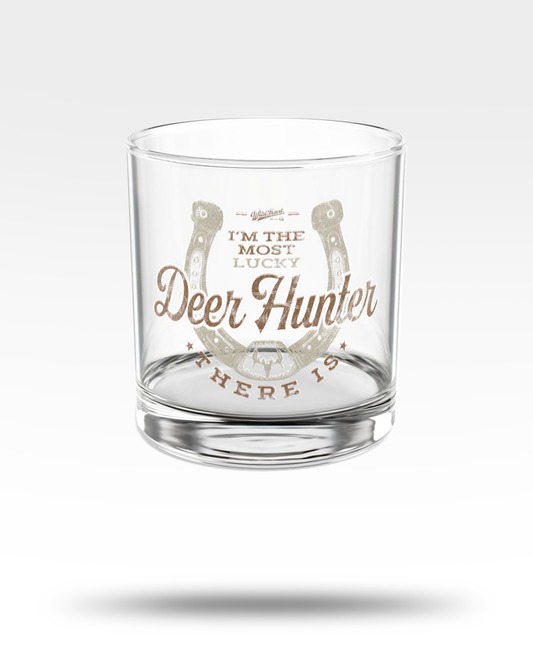 Lucky Deer Hunter Whiskey Glass