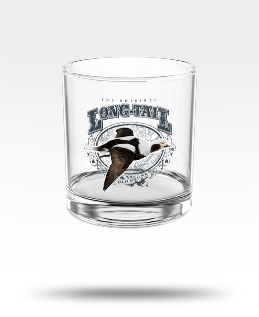 Long-Tail Duck Whiskey Glass