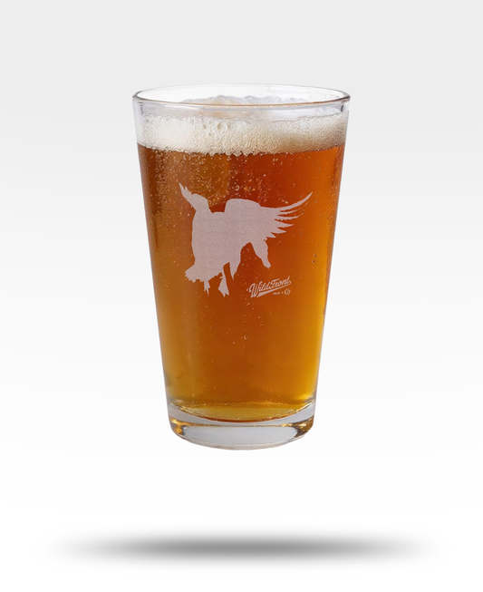 Mallard Landing Engraved Pint Glass