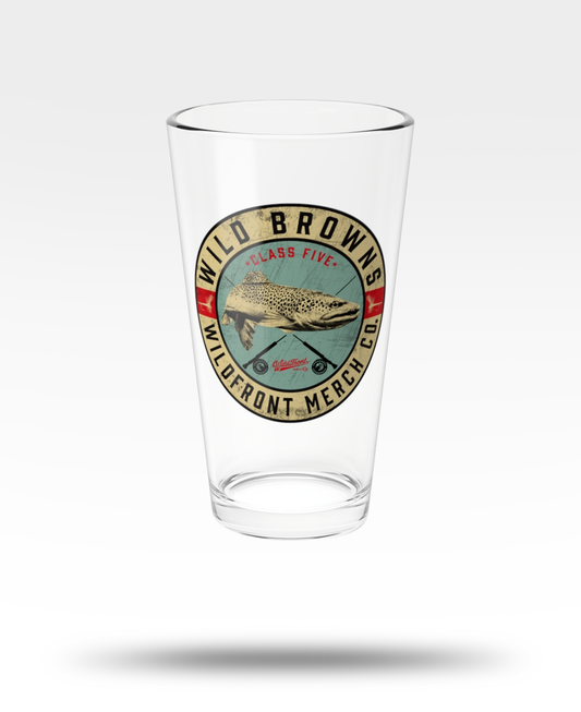 Wild Browns Pint Glass