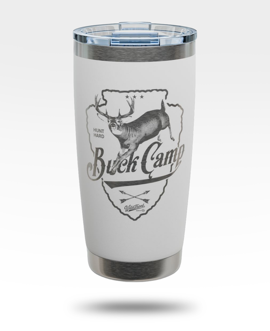 Buck Camp Engraved 20oz Tumbler