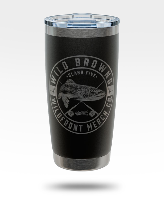 Wild Browns Engraved 20oz Tumbler
