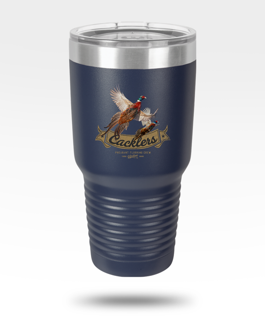 Cacklers Flushing Pheasants 30oz Insulated Tumbler