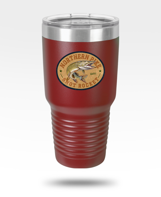 Northern Pike Snot Rocket 30oz Insulated Tumbler