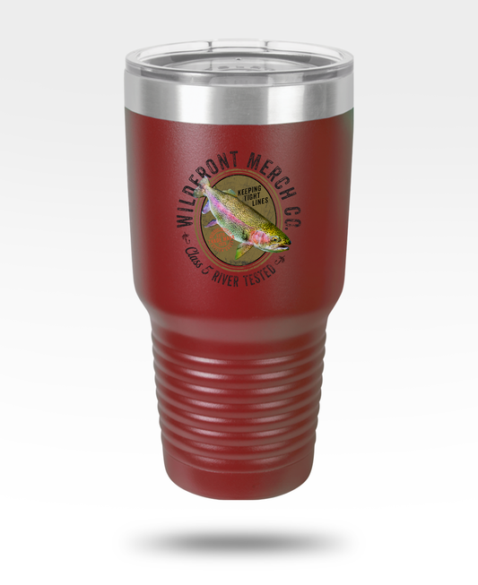 WildFront Rainbow Trout 30oz Insulated Tumbler