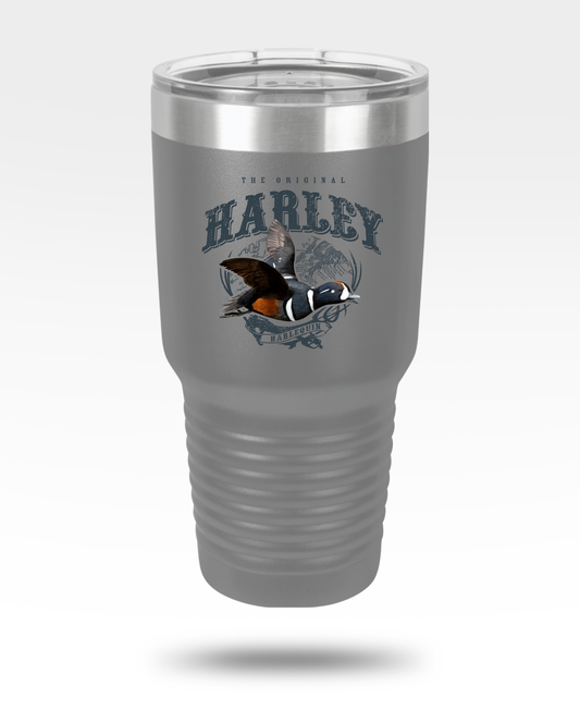 Harley Flying Harlequin Duck 30oz Insulated Tumbler