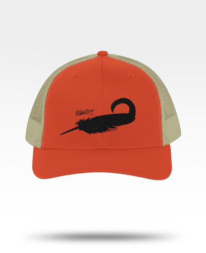 Mallard Curl Trucker Cap (Stitched)