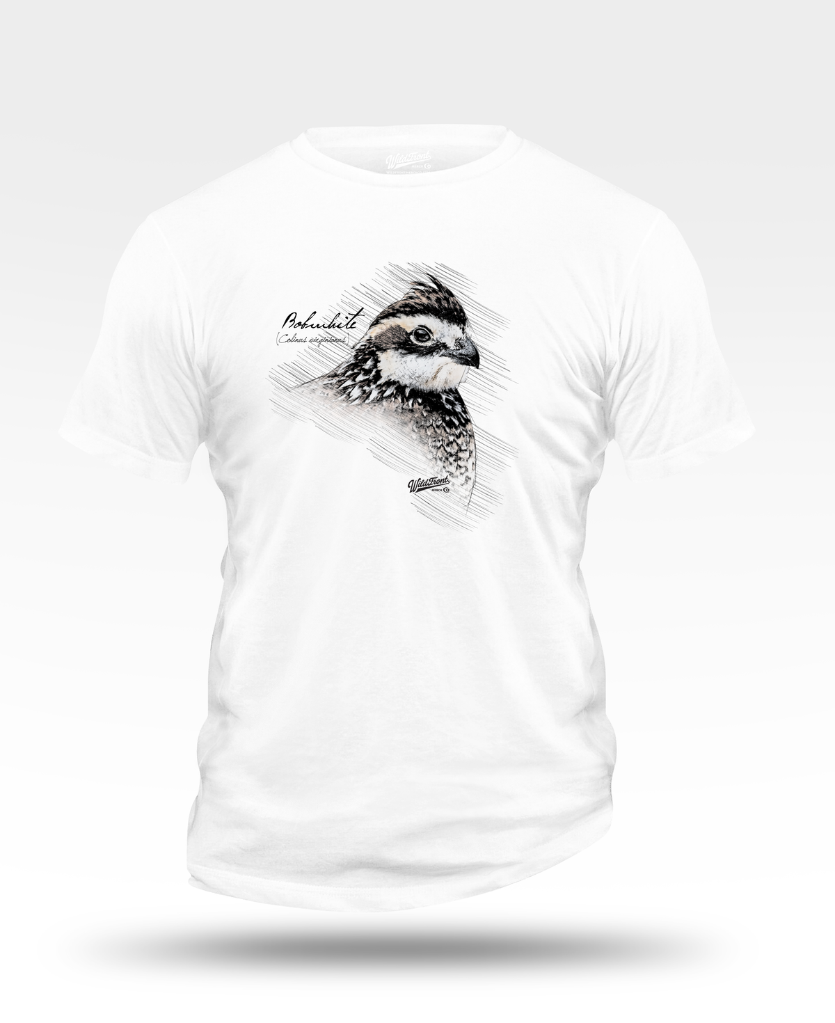 Bobwhite Quail Drawing T-Shirt