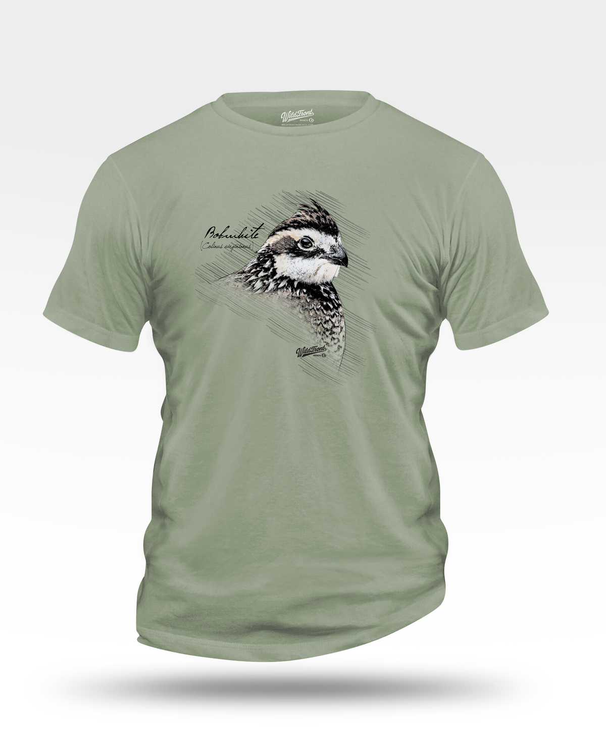 Bobwhite Quail Drawing T-Shirt