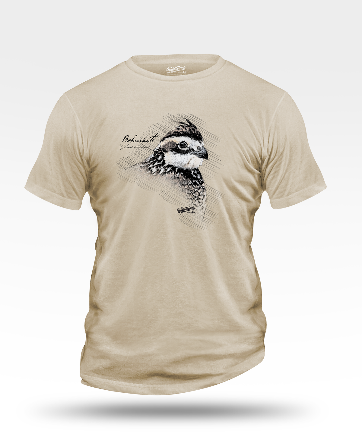 Bobwhite Quail Drawing T-Shirt