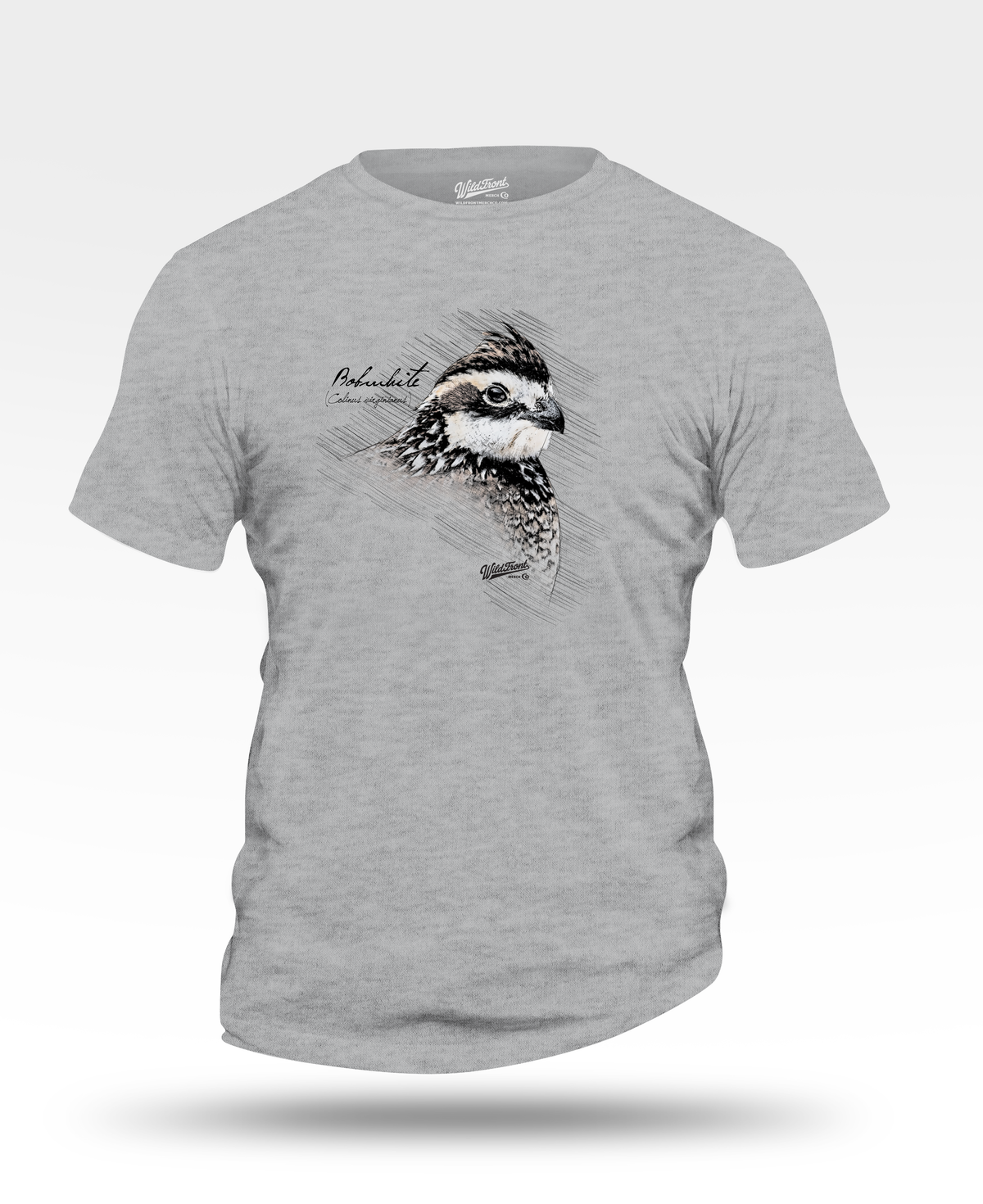 Bobwhite Quail Drawing T-Shirt