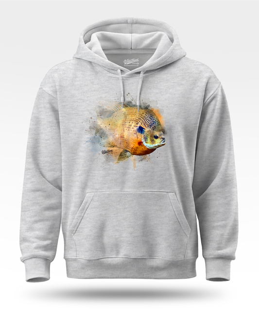 Bluegill Watercolor Hoodie