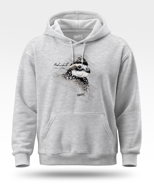 Bobwhite Quail Drawing Hoodie