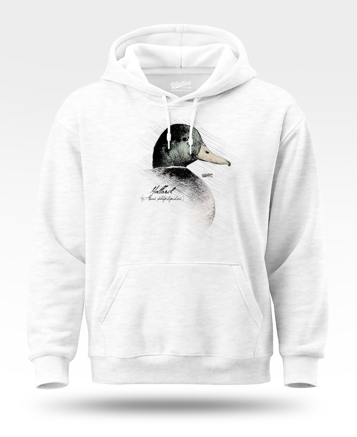 Mallard Drawing Hoodie