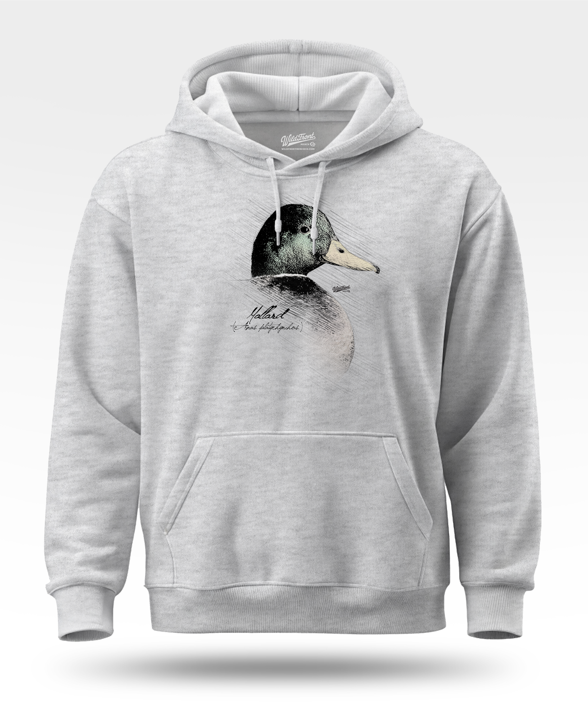 Mallard Drawing Hoodie