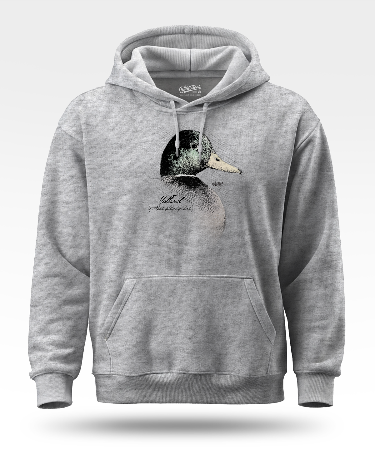 Mallard Drawing Hoodie