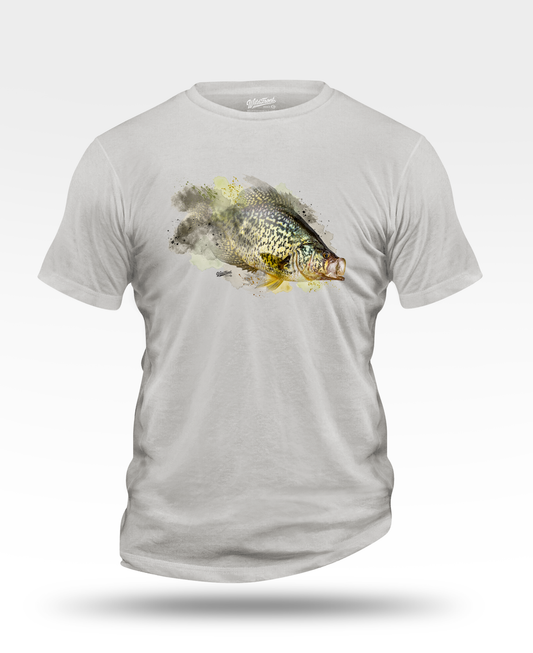 Crappie Watercolor T-Shirt