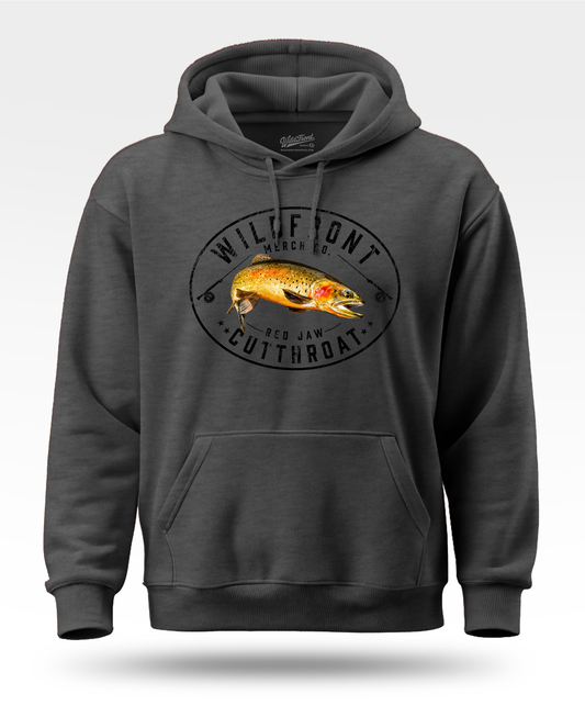 Cutthroat Trout Red Jaw Hoodie