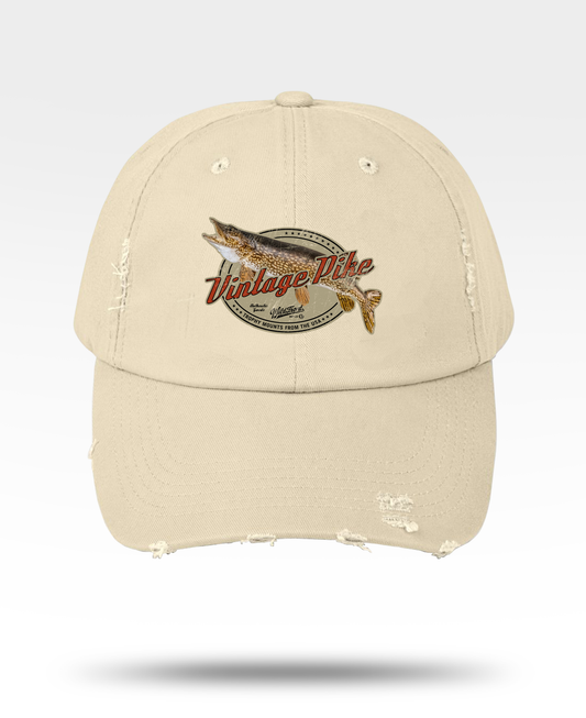 Vintage Northern Pike Distressed Cap