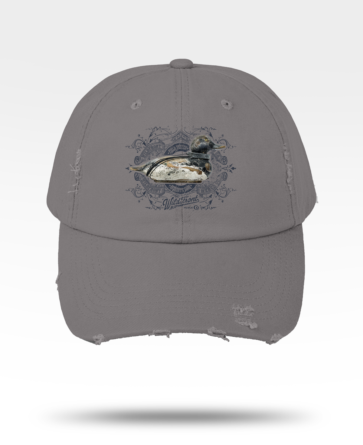 Vintage Bluebill Decoy Distressed Cap