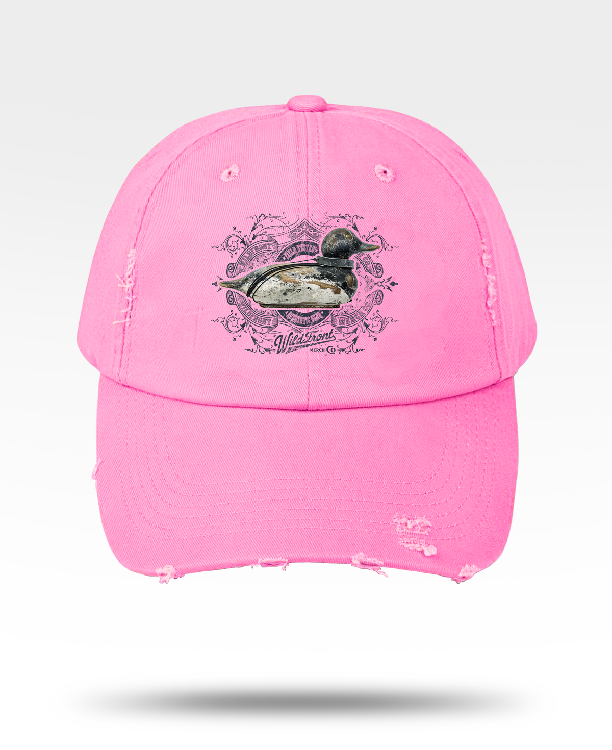 Vintage Bluebill Decoy Distressed Cap