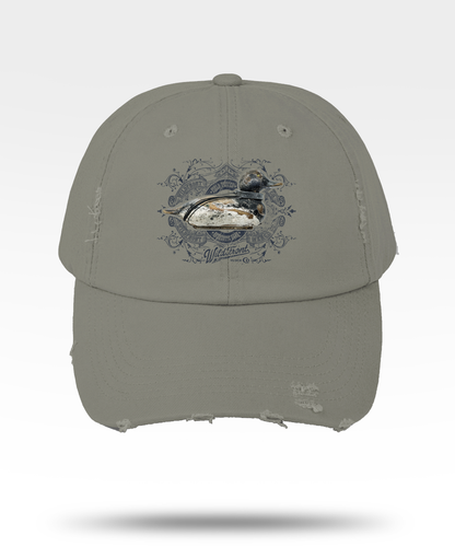 Vintage Bluebill Decoy Distressed Cap