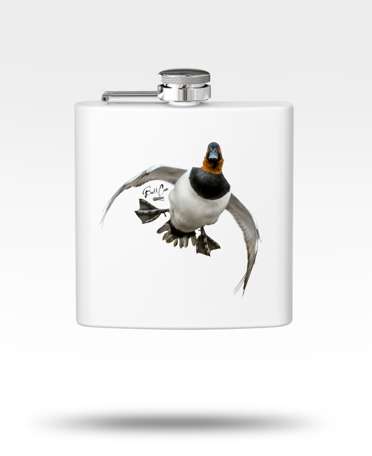 Canvasback Flying Stainless Steel Flask