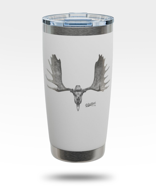 Moose Skull Engraved 20oz Tumbler