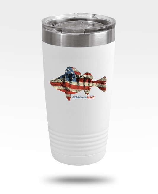Perch USA Flag Insulated Tumbler, 20oz