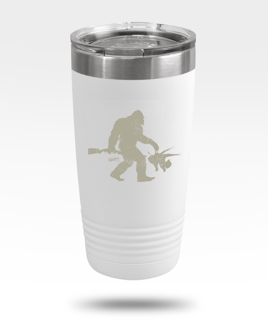 Bigfoot With Pheasants Insulated Tumbler, 20oz