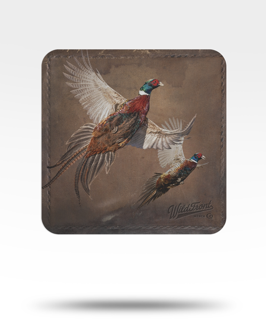 Flushing Pheasants Bulk Coasters