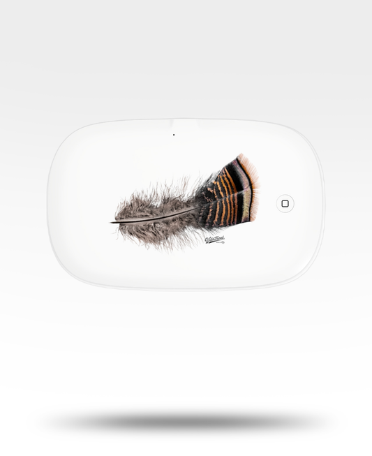 Turkey Feather UV Phone Sanitizer and Wireless Charging Pad