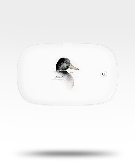 Mallard Drawing UV Phone Sanitizer and Wireless Charging Pad