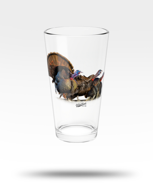 Turkey Trio Pint Glass