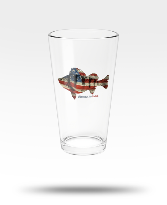 USA Perch Pint Glass