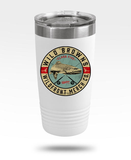 Wild Browns Insulated Tumbler, 20oz