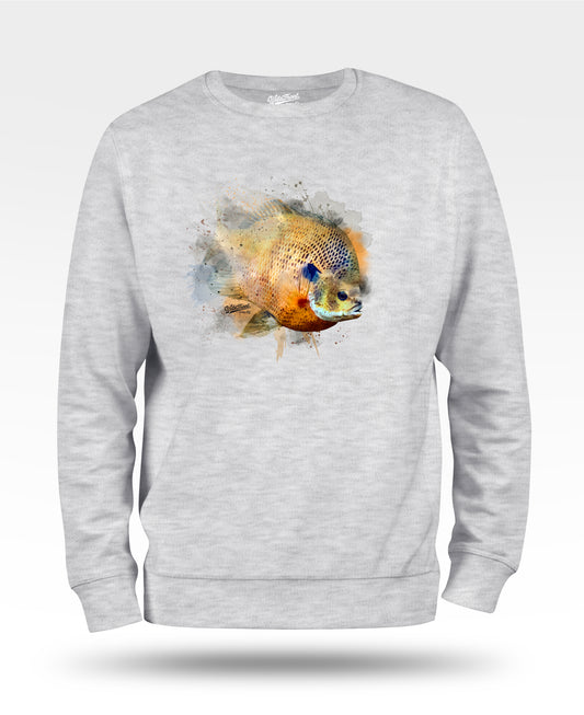 Bluegill Watercolor Sweatshirt