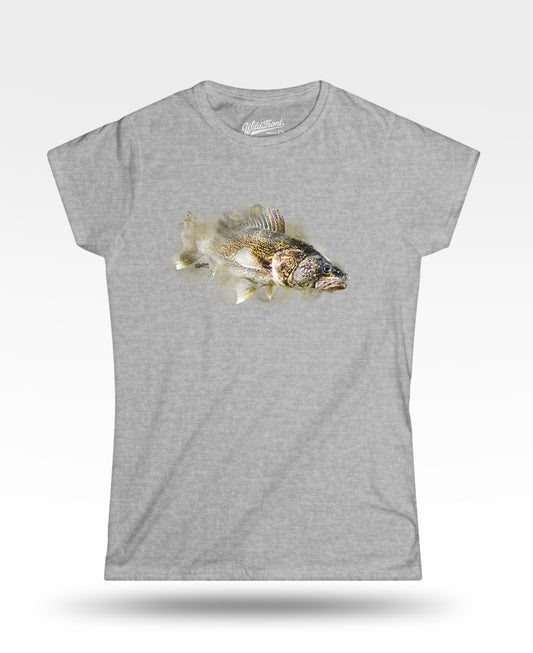 Walleye Watercolor Women's T-Shirt