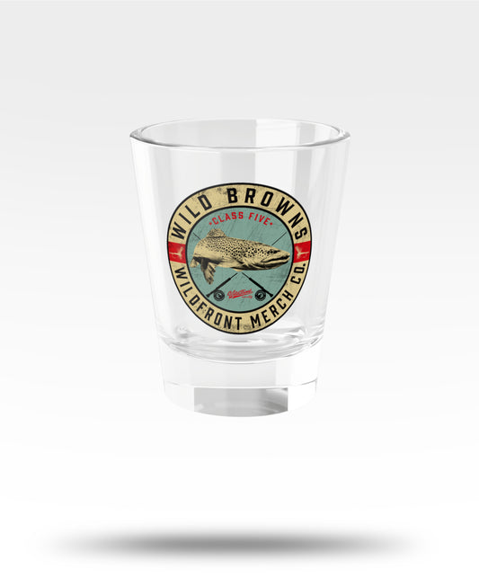 Wild Browns Shot Glass