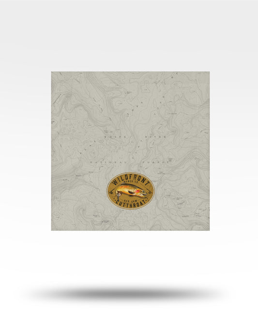 Cutthroat Trout Face Towel