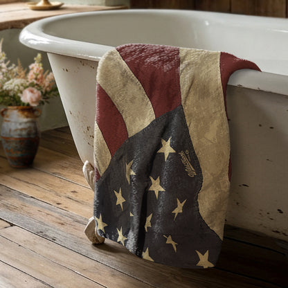 USA Flag Bath Towel