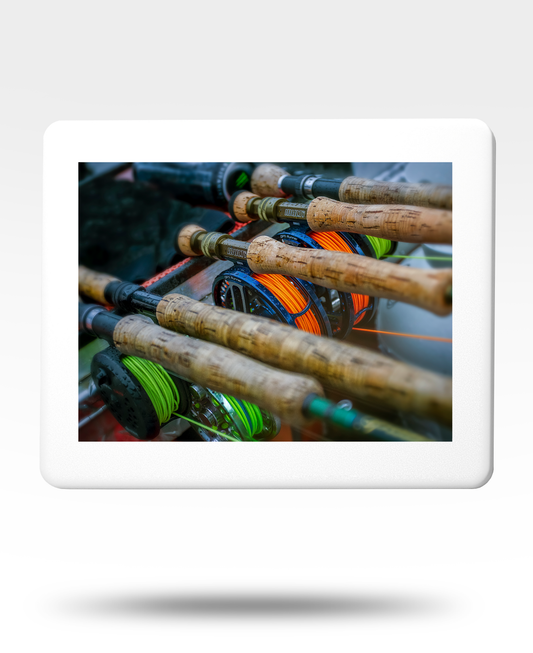 Fly Rods Jigsaw Puzzle with Tin - (500 Piece)