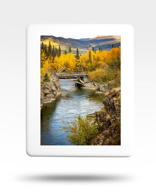 Mountain Bridge Jigsaw Puzzle with Tin - (2000 Piece)