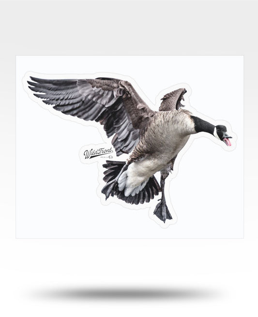 Honker Flying Kiss-Cut Vinyl Decal
