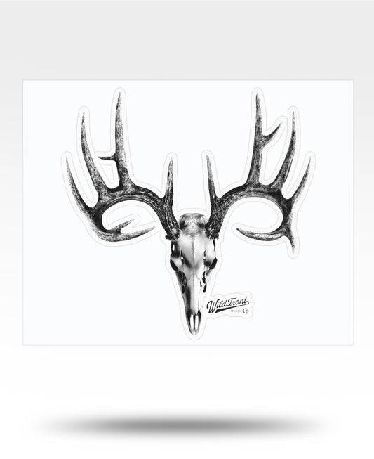 Whitetail Skull Kiss-Cut Vinyl Decal