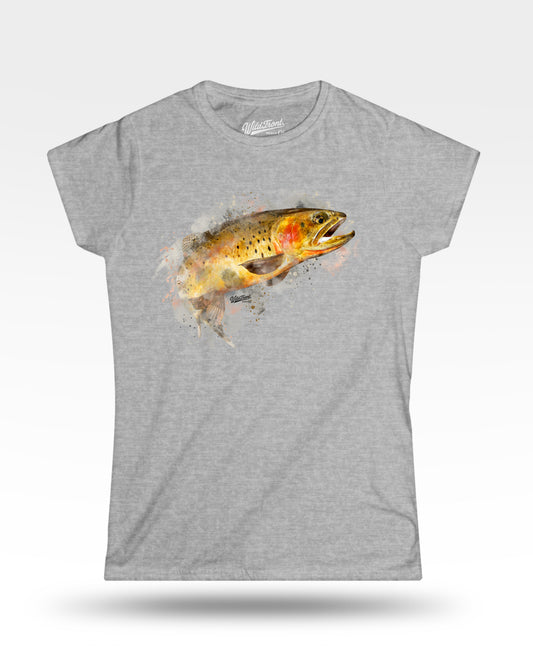 Cutthroat Watercolor Women's T-Shirt